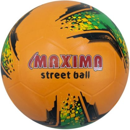 Футболна топка Maxima Street, размер 5 в оранж