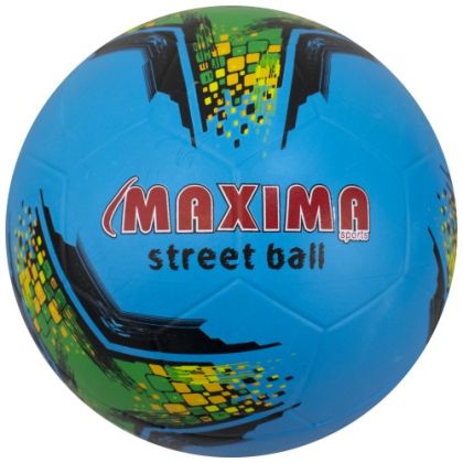 Футболна топка Maxima Street, размер 5 в синьо