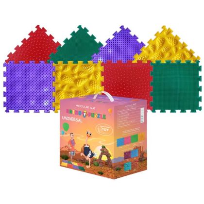 Сензорна ортопедична настилка Ortho Puzzle, к-кт 8 Класик